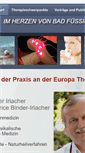 Mobile Screenshot of dr-irlacher.de